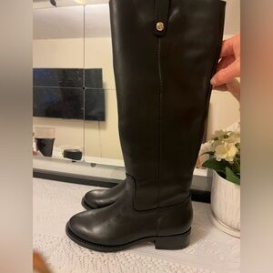 INC International Concepts Black Over the Knee Boots